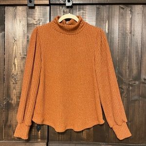 NWT Les Femme Mock Neck Sweater - Medium